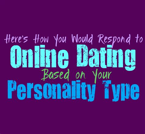personality based dating